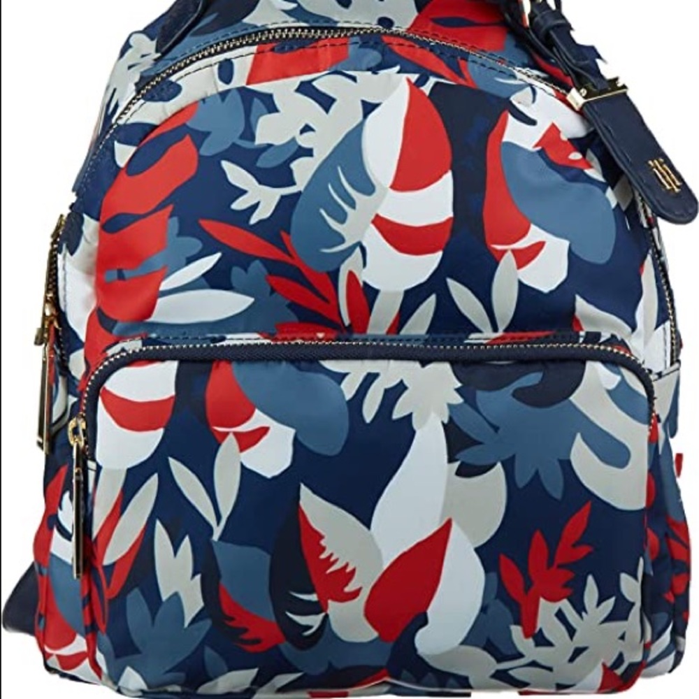 Tommy Hilfiger Julia Tropical Palm Dome Backpack - Picture 10 of 10